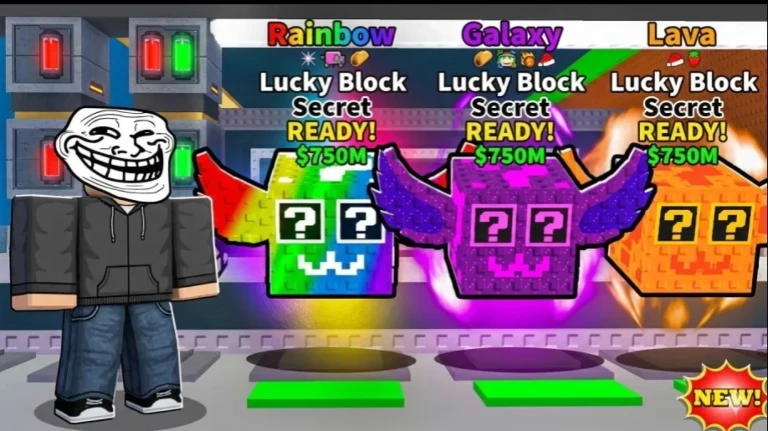 🎁ラッキーブロックですが、盗まれます