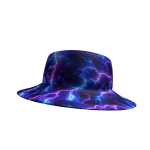 Cyberpunk Lightning Storm Trendy Bucket Hat