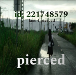 ‘pierced