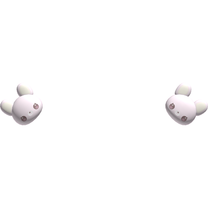 cute mezzo piano bunny pigtail bobbles Roblox item
