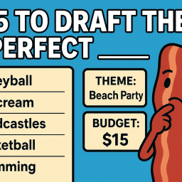 $15 To Draft The Perfect _____