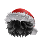  [FREE] Messy Gray Fluffy Cool Hair w/ Santa Hat