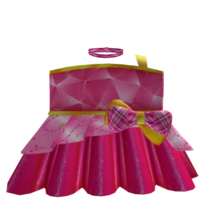 Princess charm school dress pink Roblox item