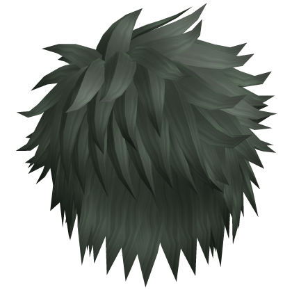 Vkei Spiky Messy Hair (Dark Green)