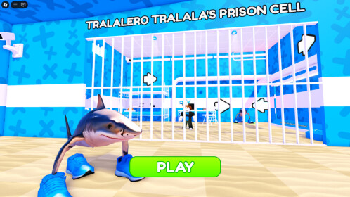 🦈 TRALALERO TRALALA'NIN HAPİSİ YÖNETİLİYOR! (Obby)