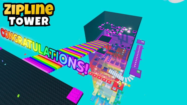 Zipline Troll Tower 😈 screenshot 2