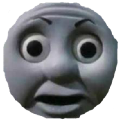 Thomas O' face (Transparent) Roblox decal