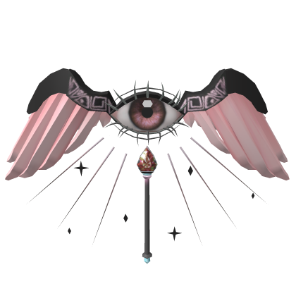 Red tears wing staff Roblox item