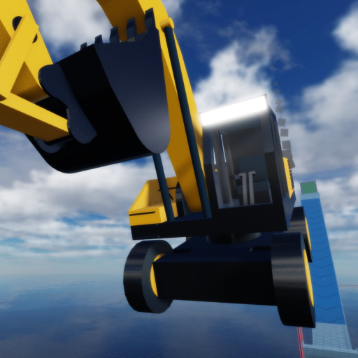 Excavator Obby! 🚧👷‍♂️ official Roblox game thumbnail