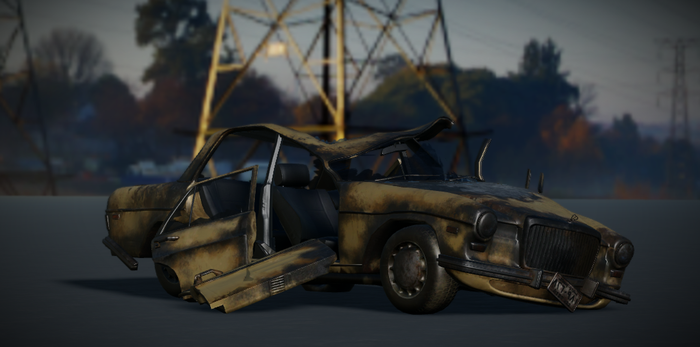 CoD MWR Mercedes Benz W115 (Static) preview 4