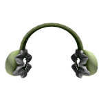 ღ Cute Light Green Earmuffs