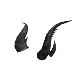 CODE: WEB {Black Iron Widow Horns