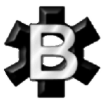 Secret White "B" Badge