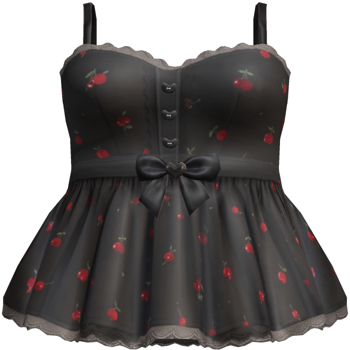 Kawaii Cherry Mini Dress