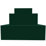(VERY EXCULSIVE) Dark Green 3d cake /KKwF8rwtb
