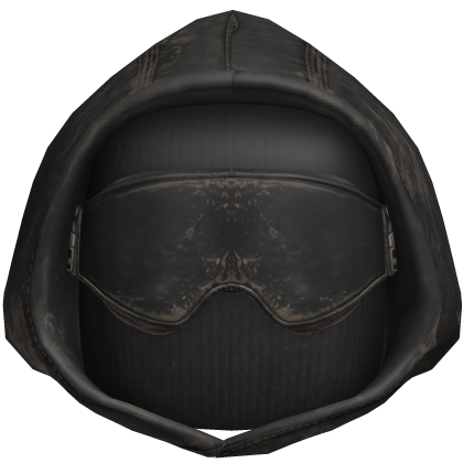 Grunge Balaclava Mask Ski Goggles Hood Black