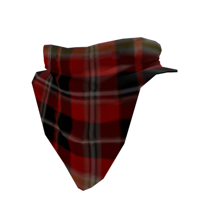 Red Hipster Scarf