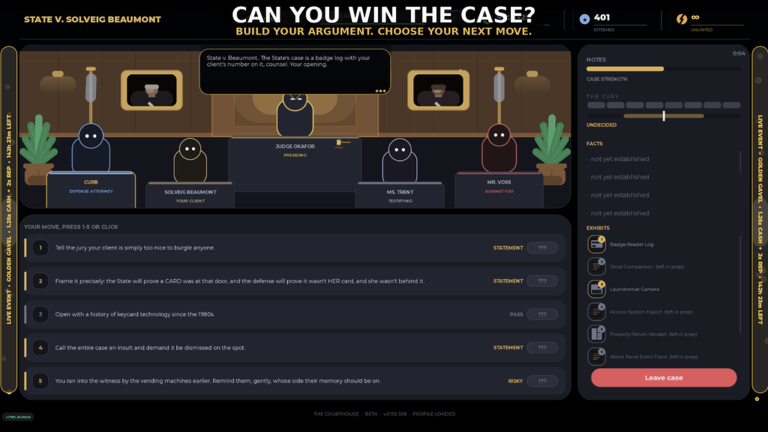 (2X CASH EVENT!) ⚖️ The Courthouse screenshot 5
