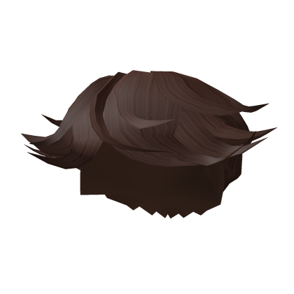 Brown Swept Hair