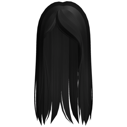 Long Silky Scene Hair (Black) Roblox item