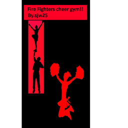 Fire fighters cheer gym!!