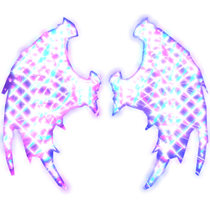 Animated Galaxy Glowing Devil Wings