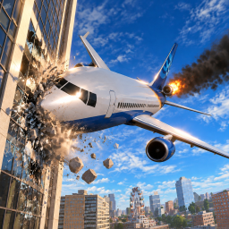 Plane Crash Physics 💥 icon