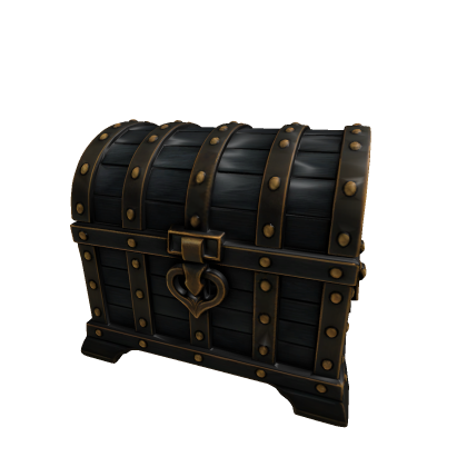 Obsidian-Black Bronze Treasure Chest