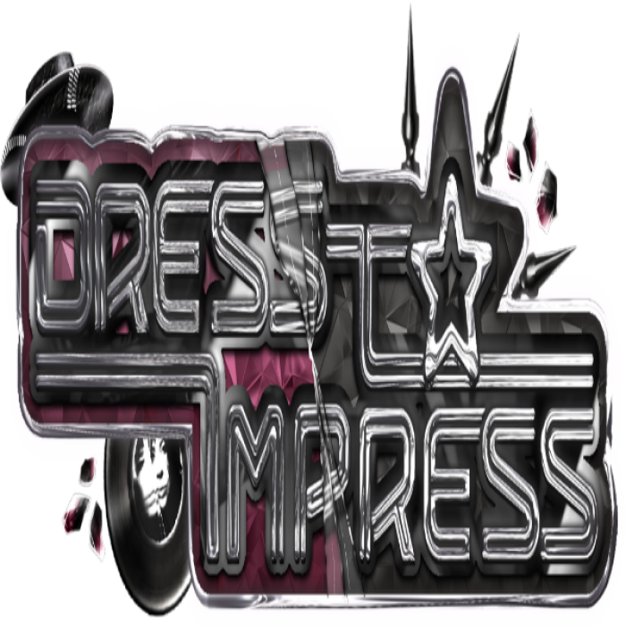 Lady Gaga x DTI Dress To Impress Logo Roblox decal
