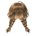 🍀Cute Braided Pigtails (Honey Blonde)