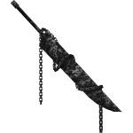 Dark Shadow Titan Chained Knife