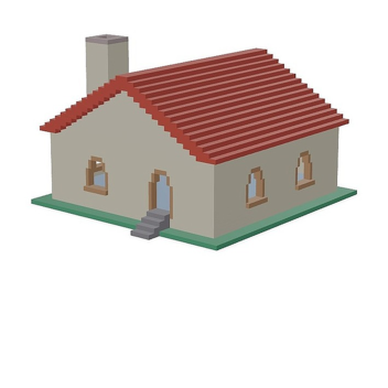 unfinnished game make a house with f3x!