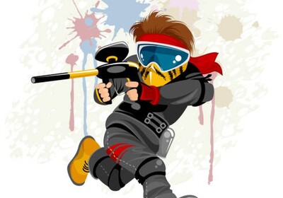Very cool super paintball 
