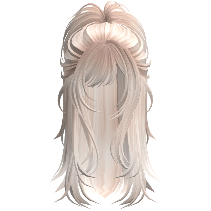 Wolfcut Spikey Half Up Beige