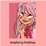 •Raspberry Puddings•