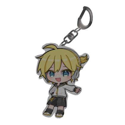 Kagamine Len Keychain Roblox item