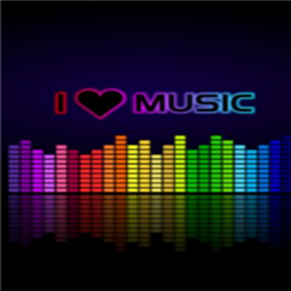 I Love Music #5 Roblox decal