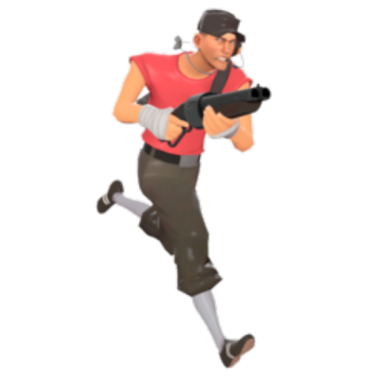 Red Scout TF2 Roblox decal