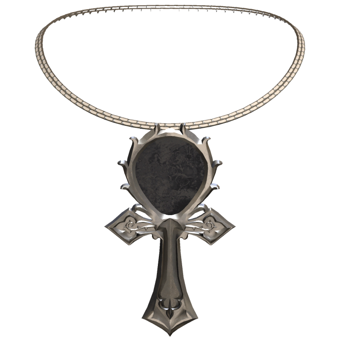 Silver Cursed Mirror Necklace 3.0