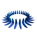 Sapphire Spikes Crown