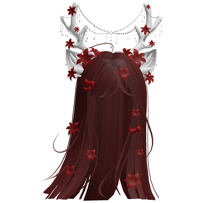 Ethereal Christmas Fairy Fawn Hair w/ Antlers