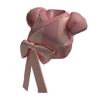 Pink Bow Bunny Crop Top
