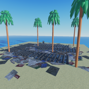 clean trash on a beach