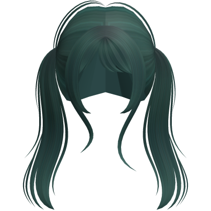 Long Cutecore Dolly Pigtails (Teal)