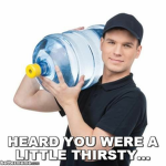 people who drink water