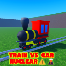 Train Vs Car Nuclear ⚠️🌋