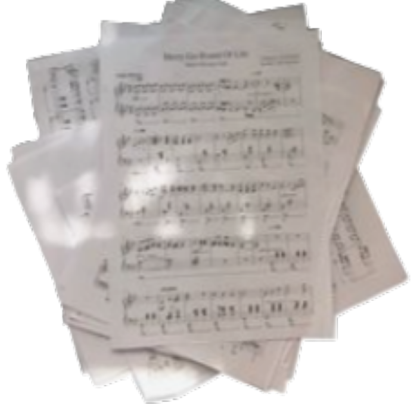 Music sheets Roblox decal