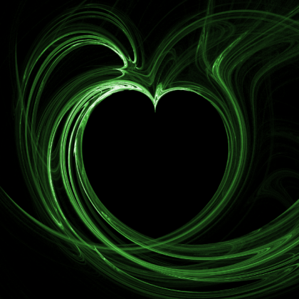 Green heart Roblox decal