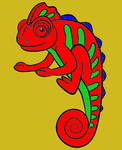red chameleon