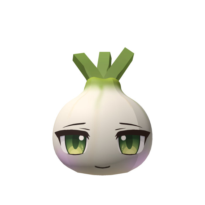 Cute Onion Head ( Green )